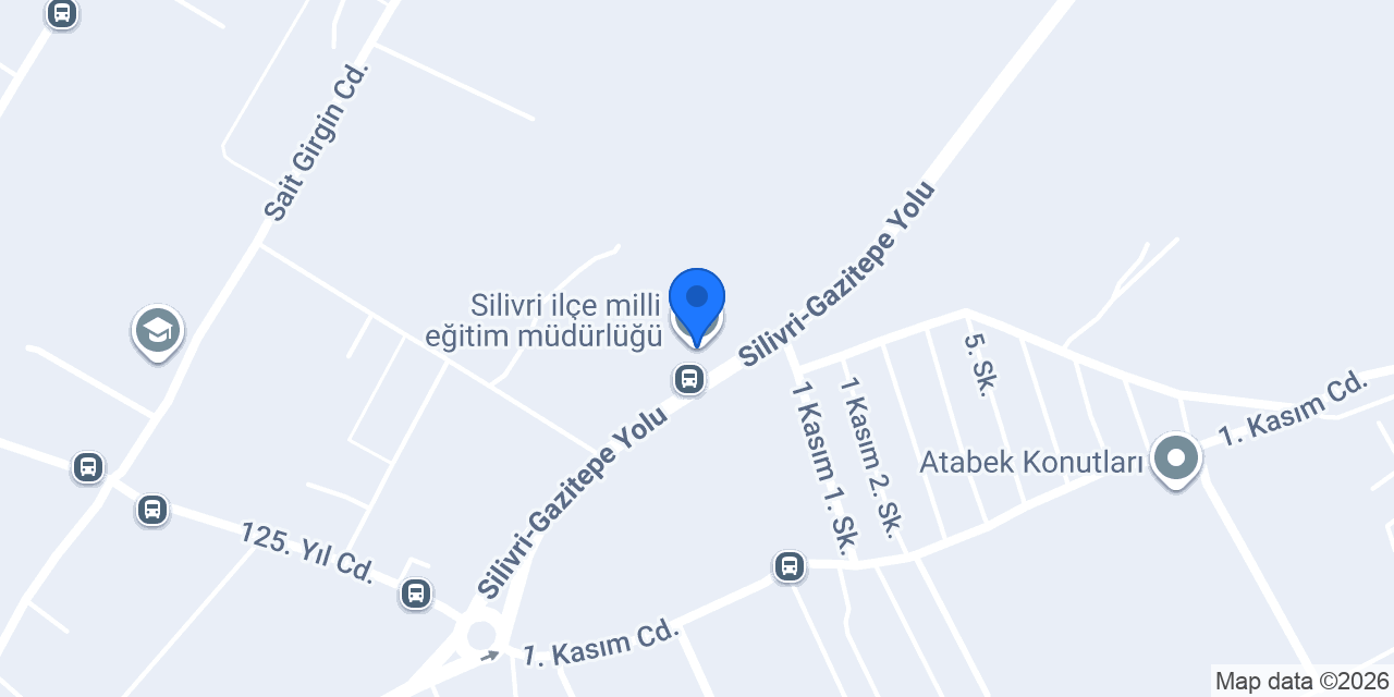 Silivri ilçe milli eğitim müdürlüğü konumu