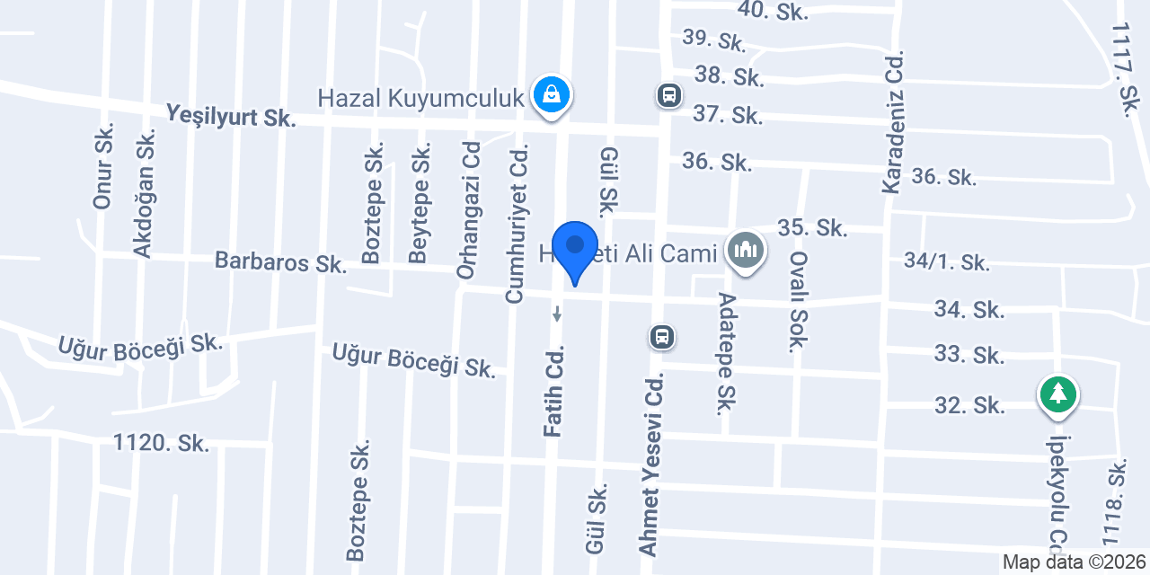 Umut Pasta Cafe konumu