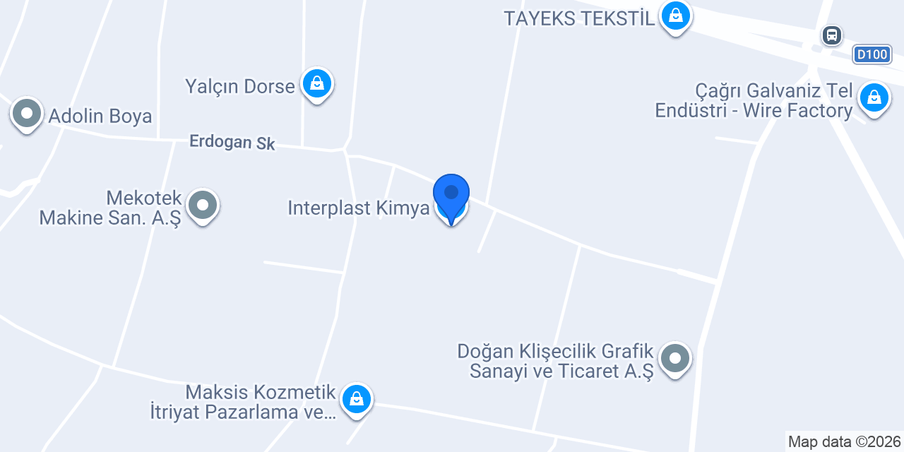 Interplast Kimya konumu
