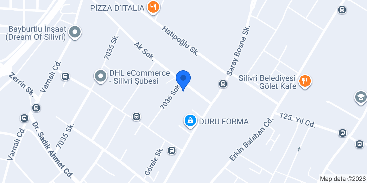 Anavis Endüstriyel Otomasyon konumu