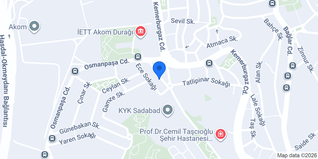 MonetizeAd Türkiye - Kağıthane Şubesi konumu