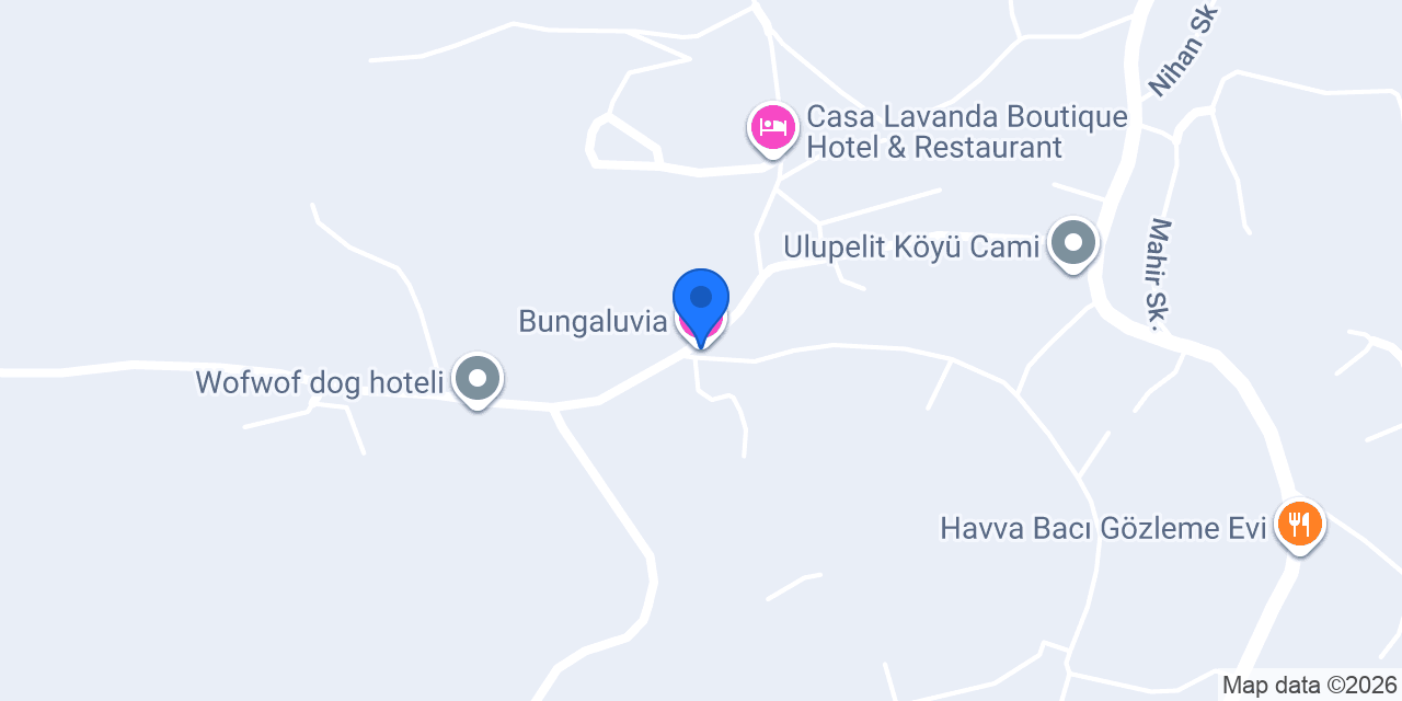 Bungaluvia konumu