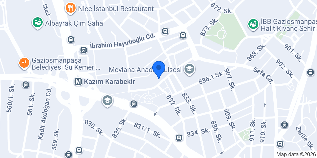 Cennet Eczanesi konumu