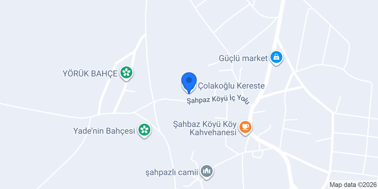 Çolakoğlu Kereste konumu