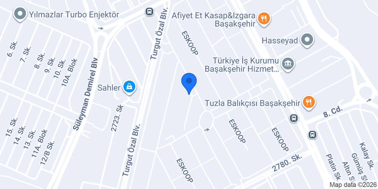 Hür Bombeli Cam A.Ş konumu