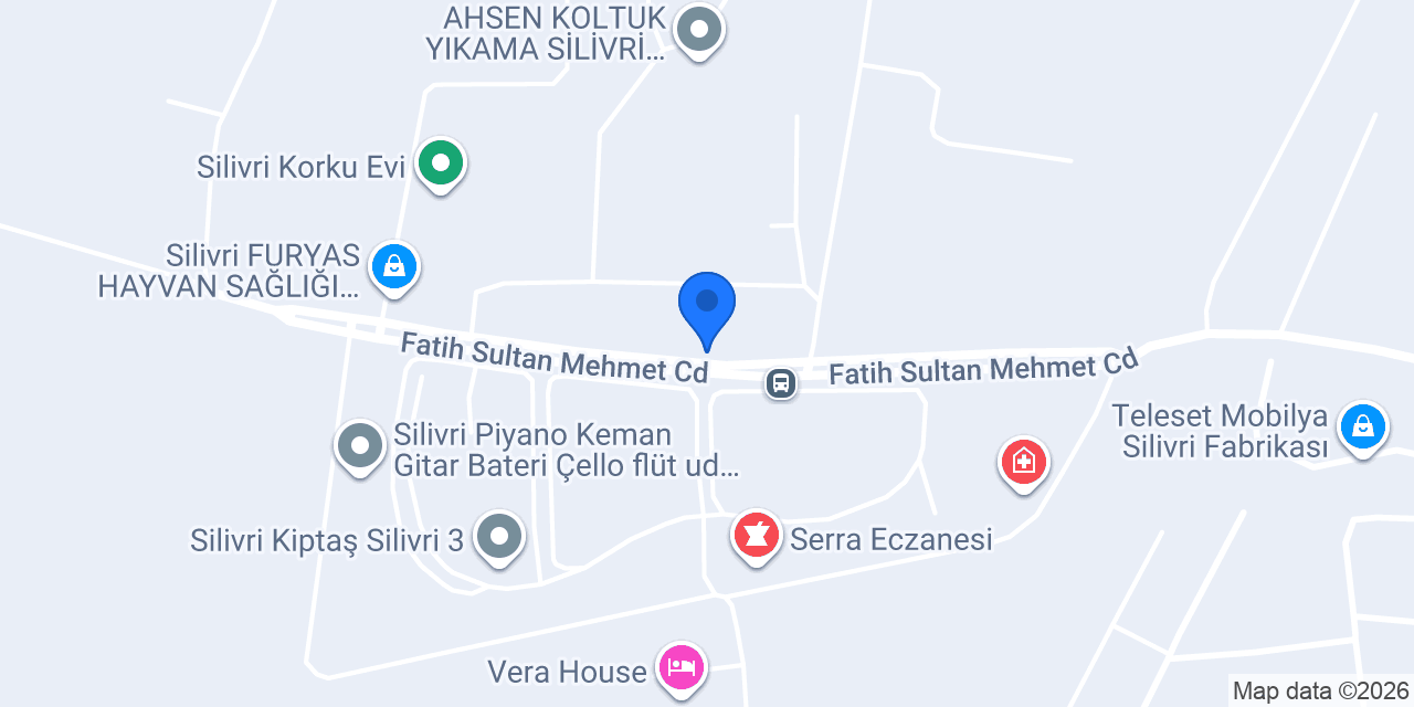 Çakır Unlu Mamülleri Silivri konumu