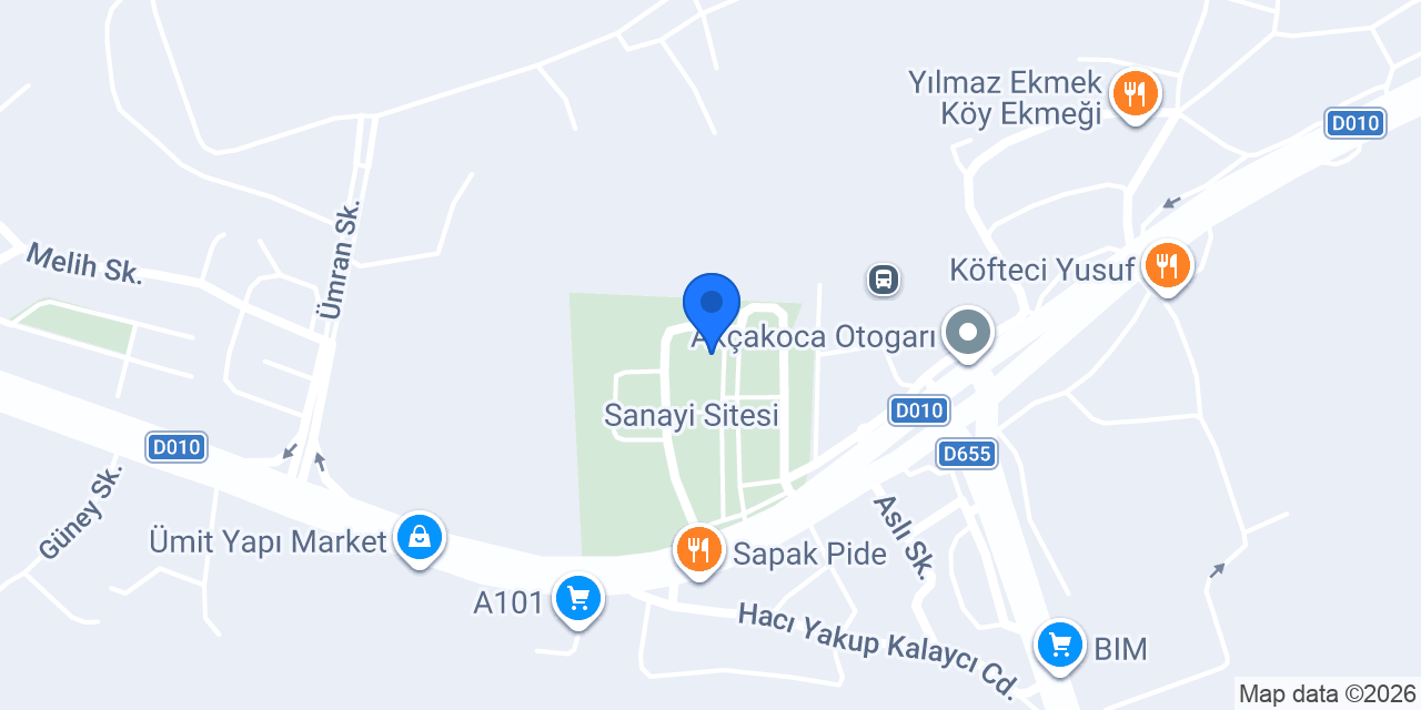 Koçak Traktör Bakım Servis konumu