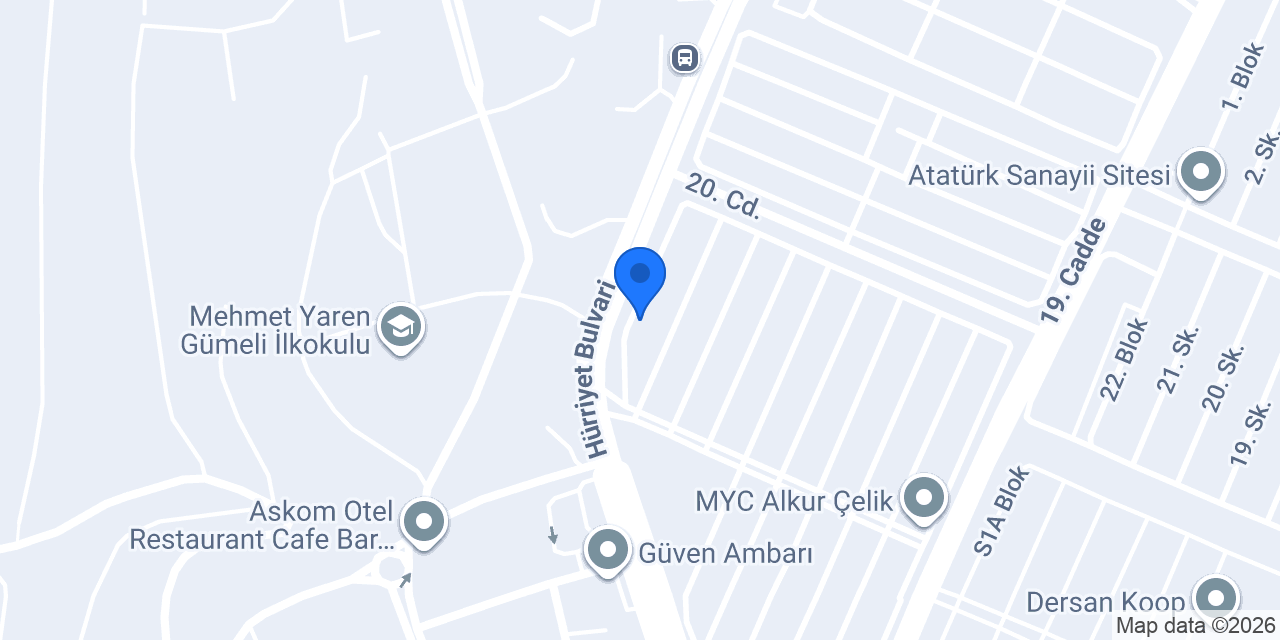 MERİDYEN KİMYA konumu