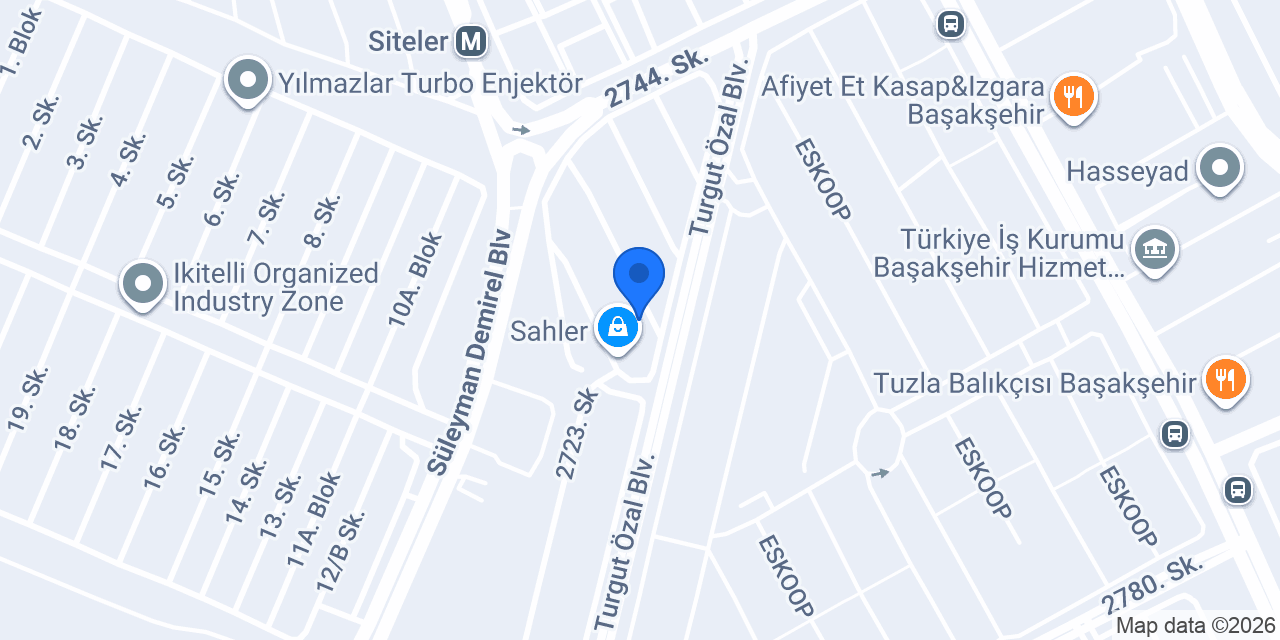 MAKSA REKLAM MALZEMELERİ İSTANBUL konumu