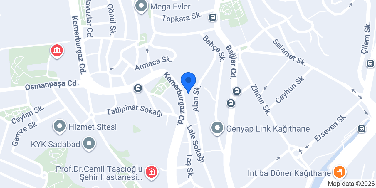 Always Waffle (Kağıthane Merkez) konumu