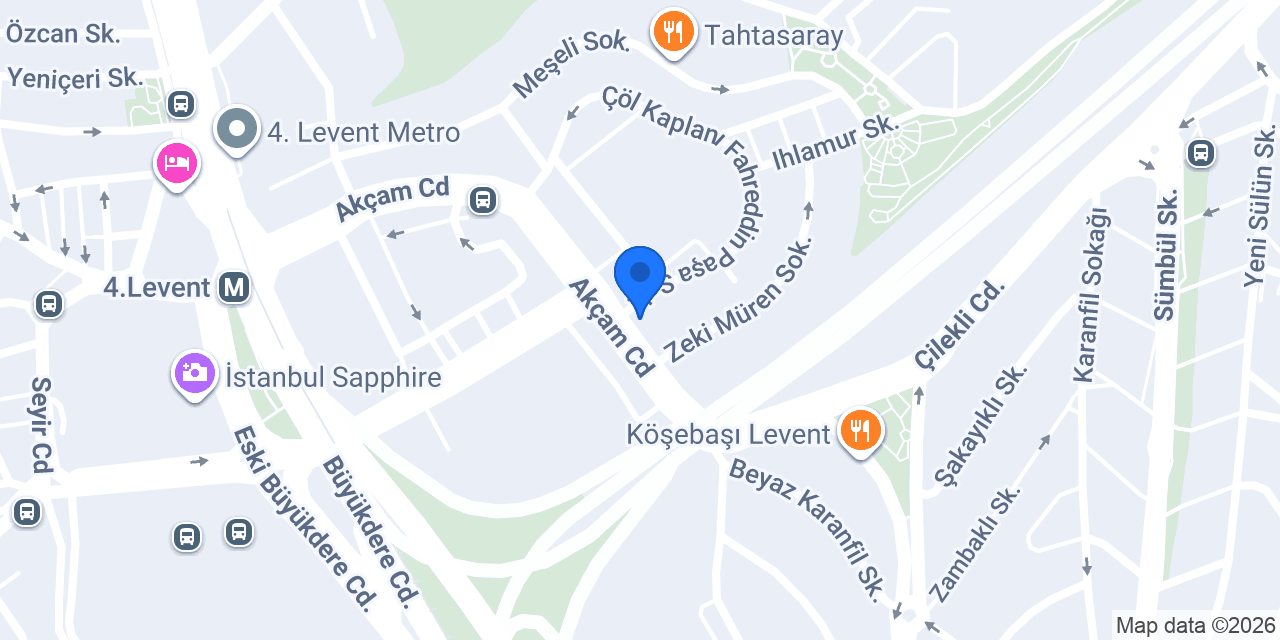 Venge Etiler | Et | Restaurant İstanbul konumu