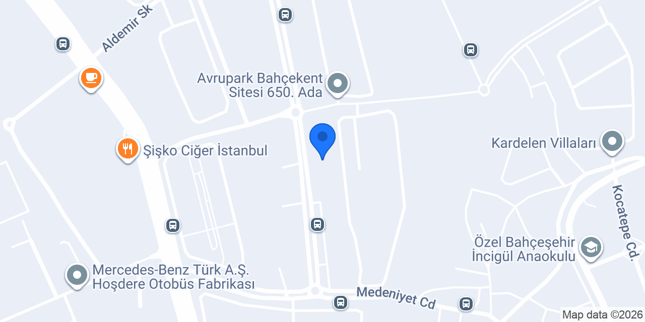 Bahçekent Kuyumculuk konumu