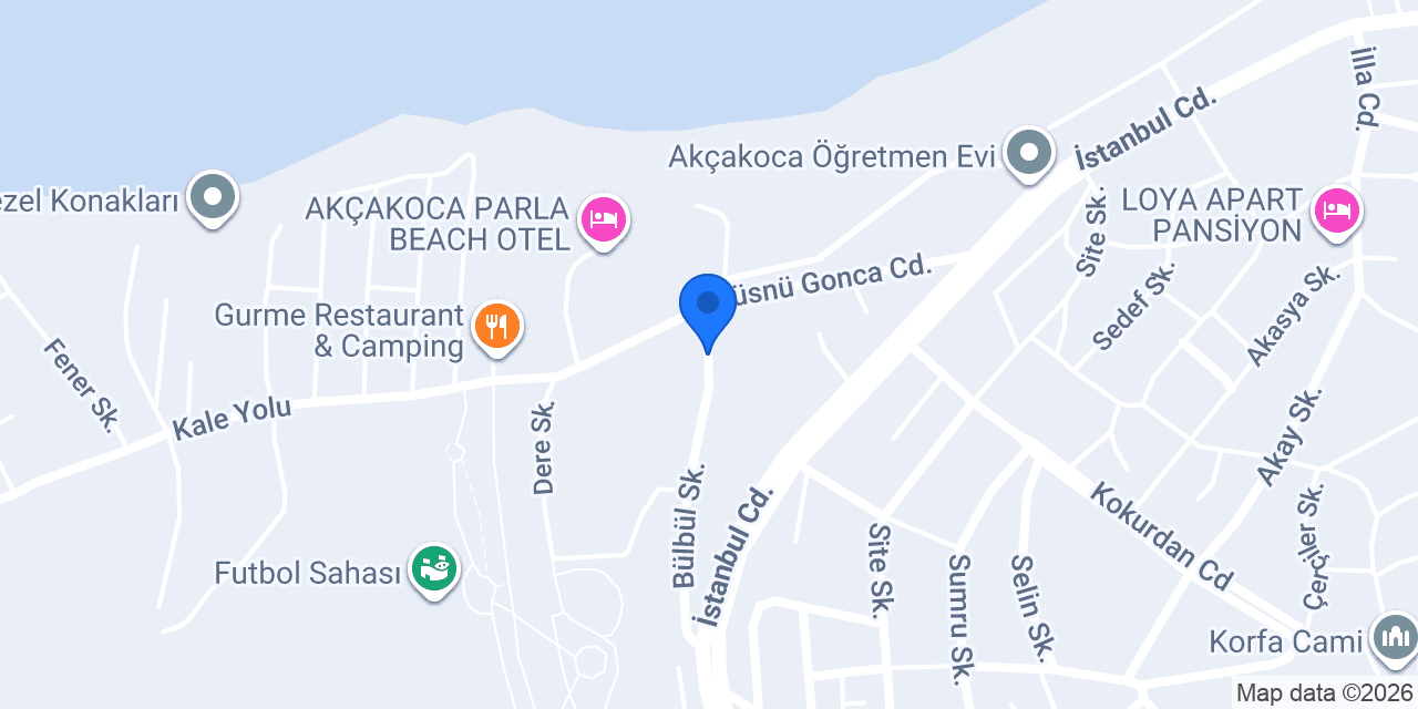 Yeni Çınar Karatay Otel konumu