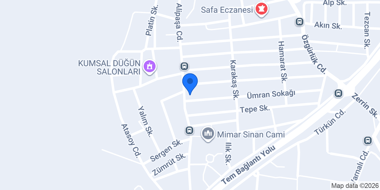 Yıldırımlar PVC Sistemleri konumu