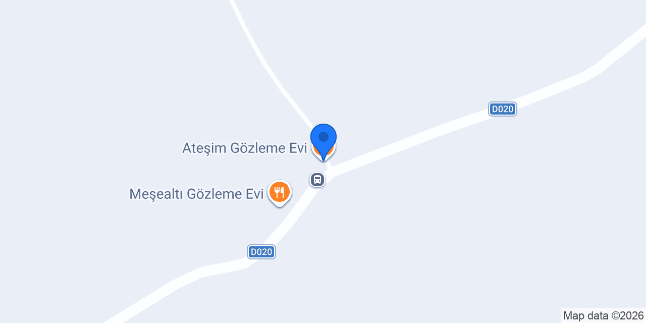 Ateşim Gözleme Evi konumu