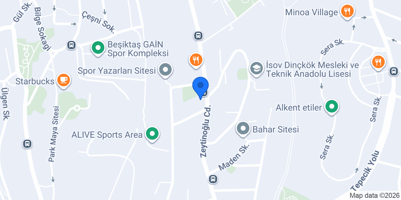 Onat Akademi konumu