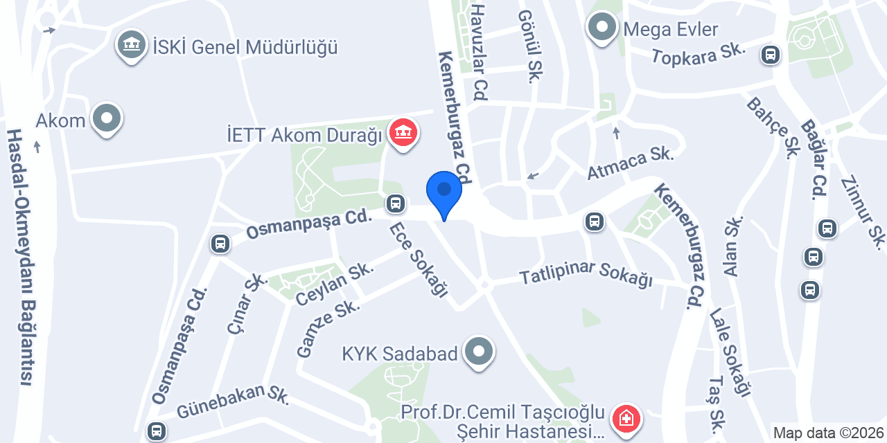 Etibol Döner, Kebap & Lahmacun konumu