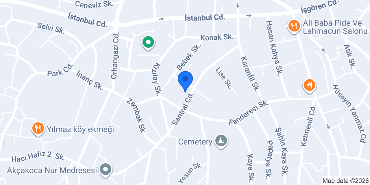 Akçakoca Halk Eğitim Merkezi konumu