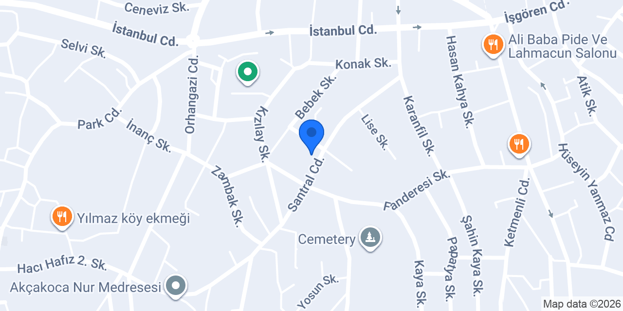 Üstün Erçelik konumu