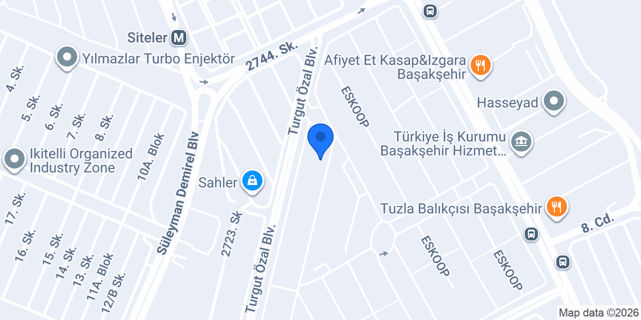 CADICA Tekstil konumu