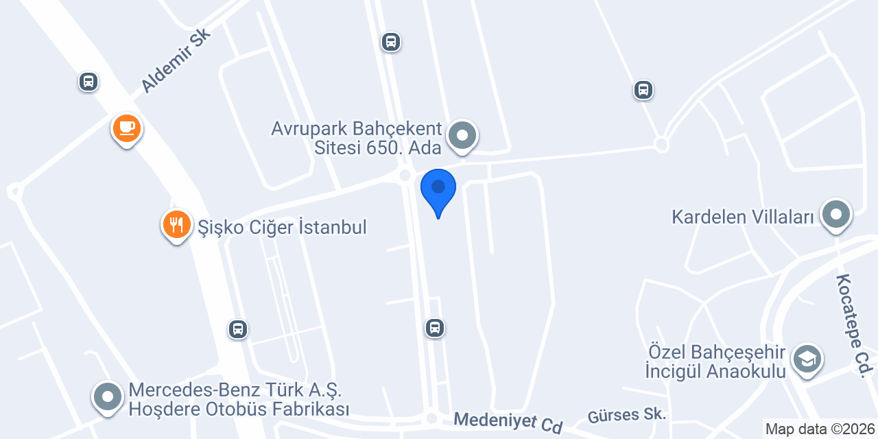 Altın Emlak Bahçekent Avrupark konumu