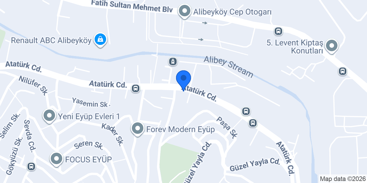 Altındal Mermercilik Fabr. konumu