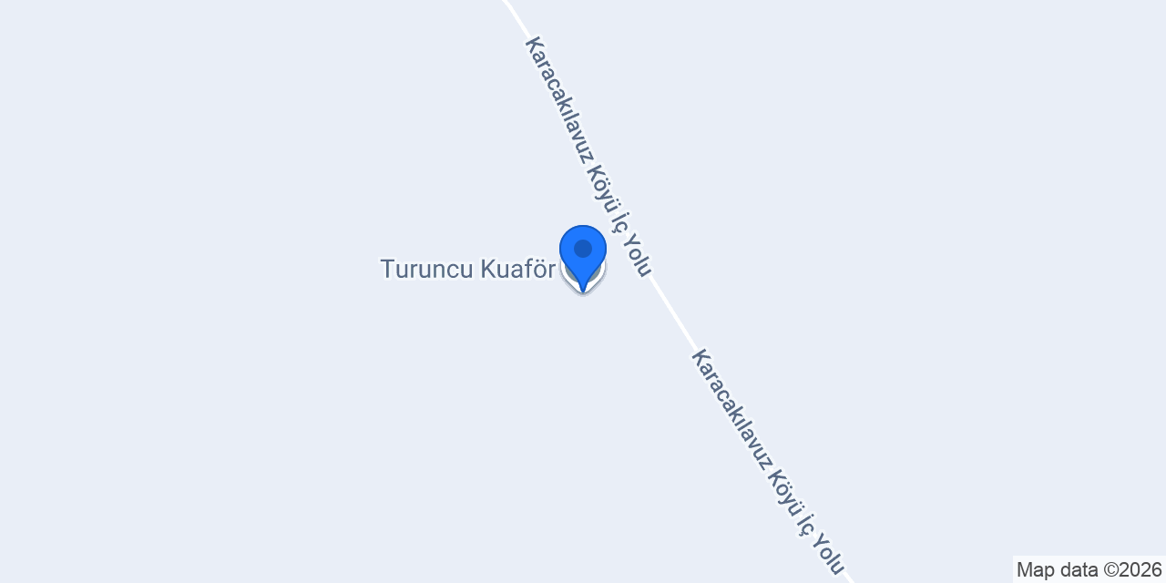 Turuncu Kuaför konumu