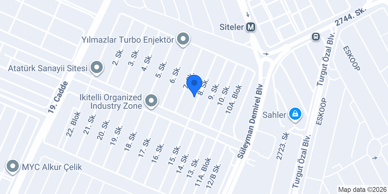 BAHTİYAROĞLU TURBO konumu
