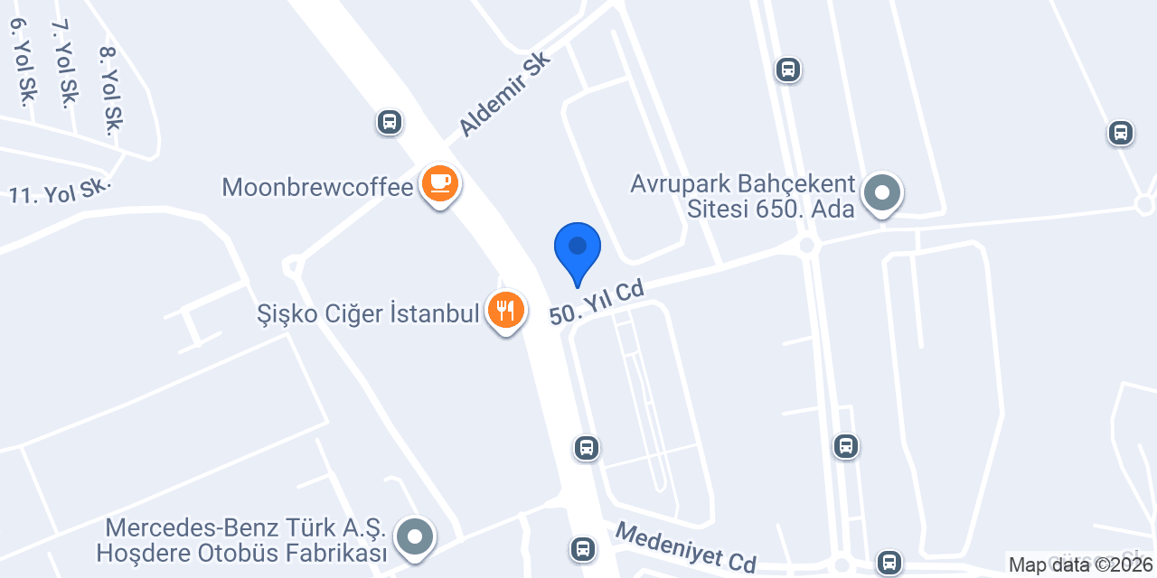 Tarihi meşhur Sarıyer Börekçisi konumu