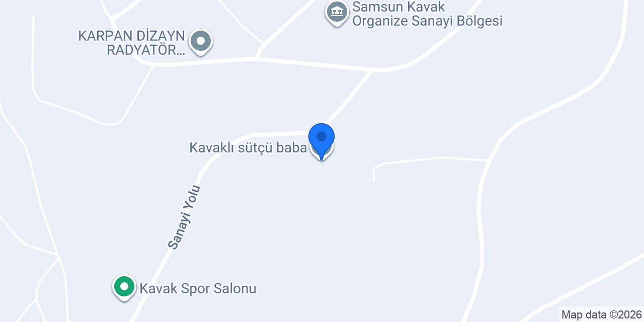 Kavaklı sütçü baba konumu