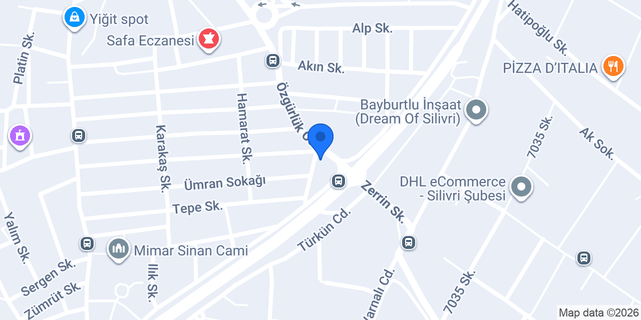 Gülhan Bayan kuaförü konumu