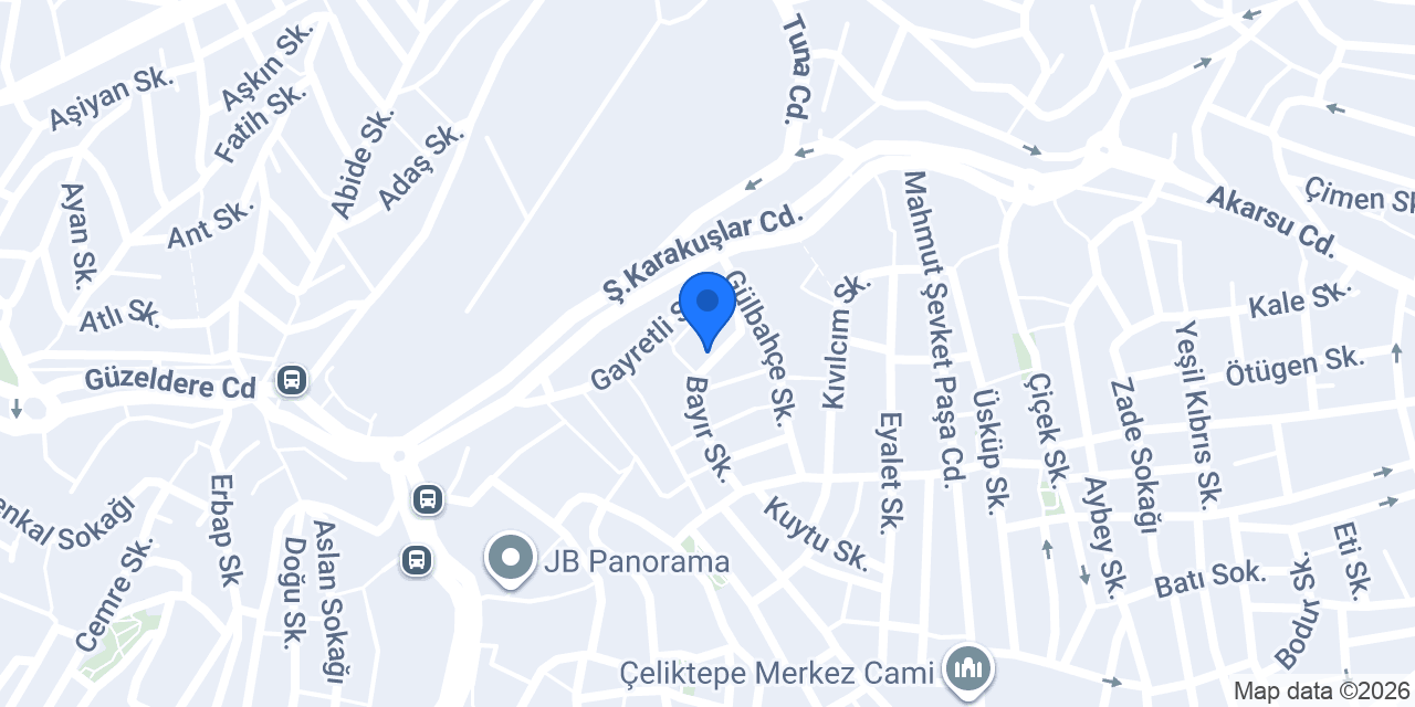 Özel Kağıthane Atom Karıncalar Anaokulu konumu