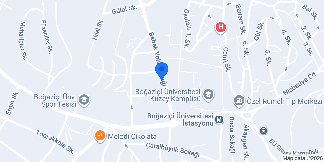 KUZEY KAMPÜS KAFETERYA konumu