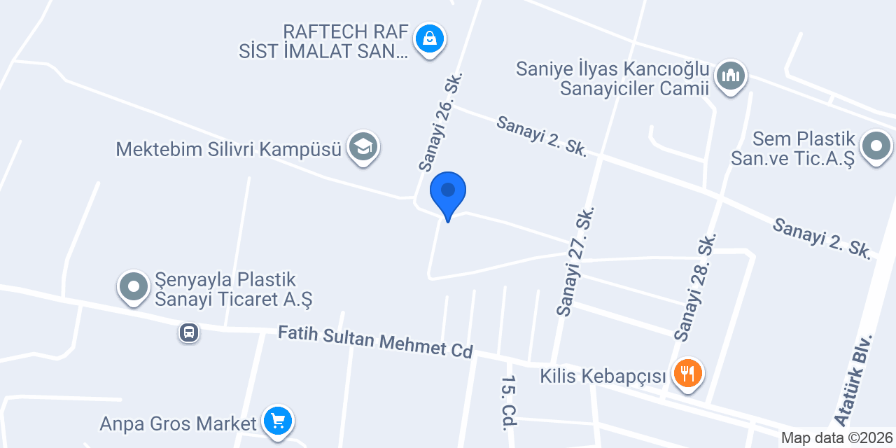 EMEK AHŞAP ÜRÜN.MOB.SAN.TİC.LTD.ŞTİ konumu