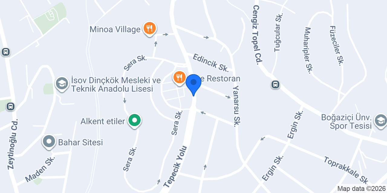 Alkent Taksi konumu