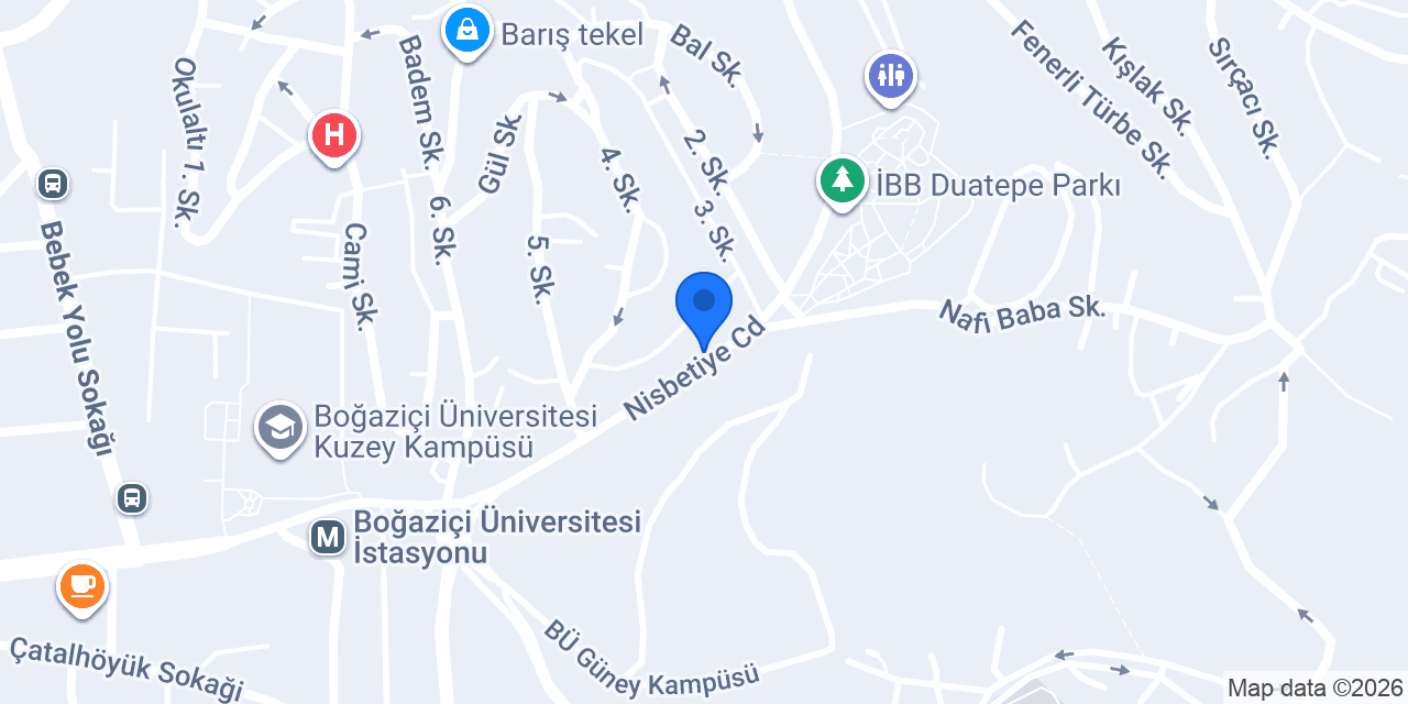 Tahin Restoran Hisarüstü konumu