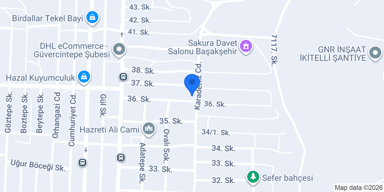 Doğan Süpermarket konumu