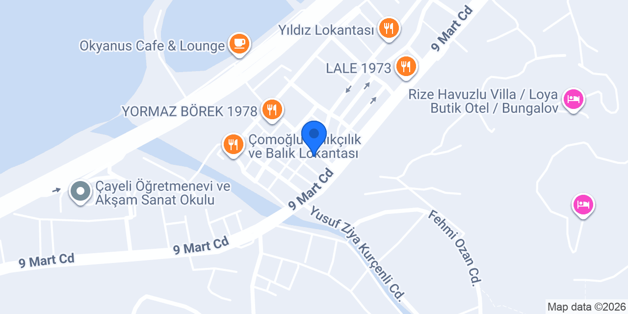 Çolakoğlu avm (2.şube) konumu