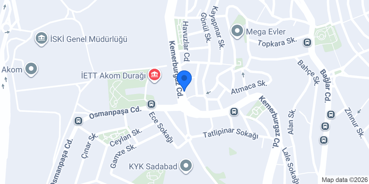 CosmoVet Veteriner Kliniği konumu