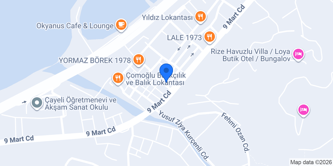 Karal Ticaret konumu