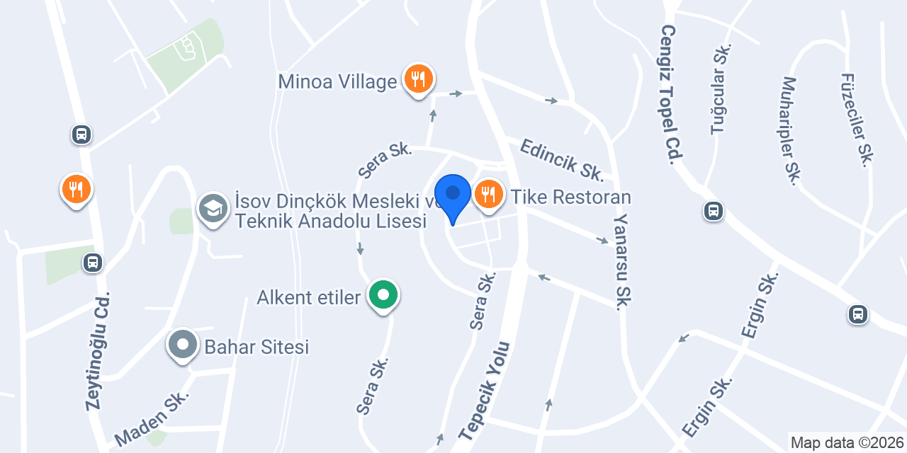 Sipster Etiler konumu