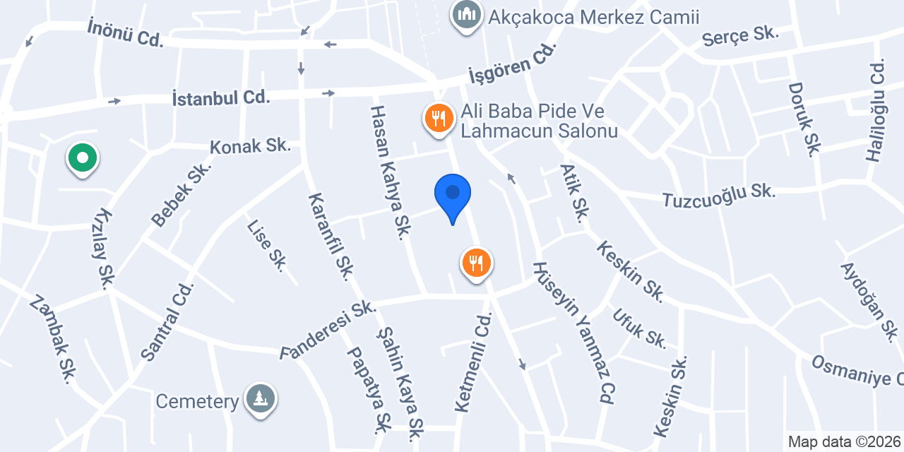 EVLİYAOĞLU ELEKTRİK MÜHENDİSLİK konumu
