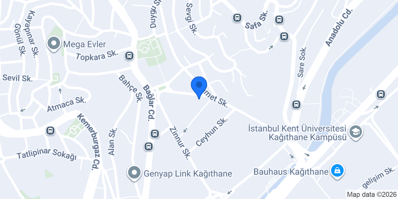 Atiye Residence konumu