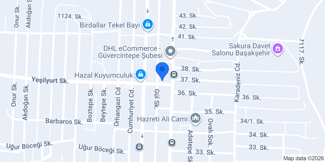 Göksutesisat konumu