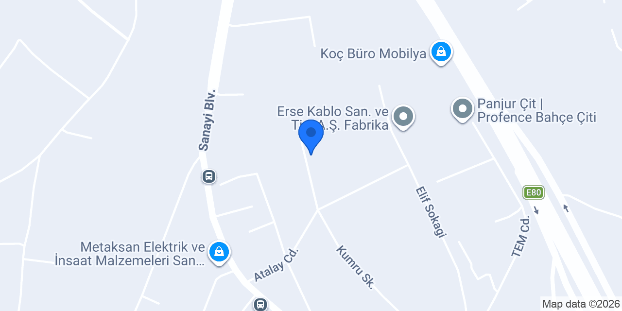 Demiriz Elektrik konumu