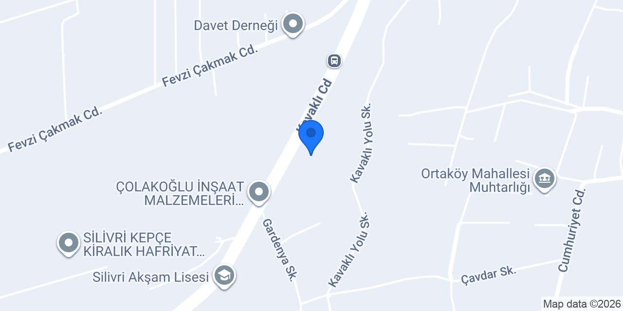 Çakıl Restoran & Bungalov konumu