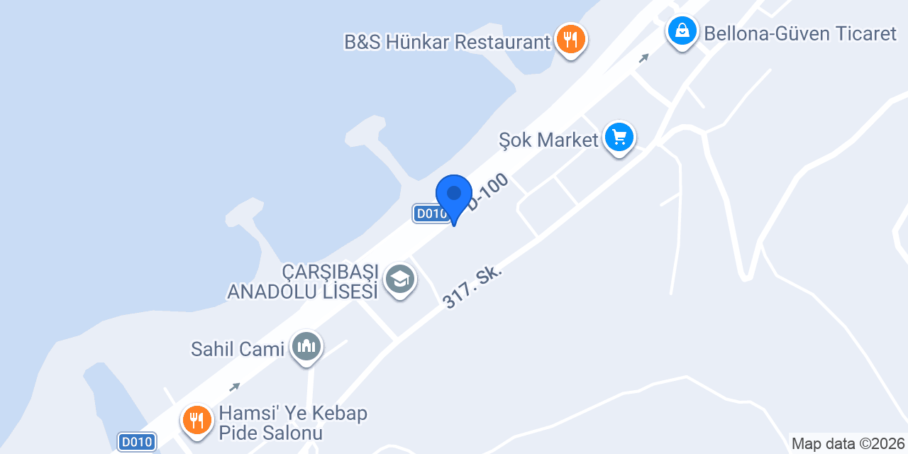 Trabzon Osmanlı Yapı konumu