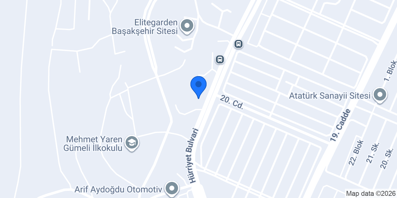 Gümüştaş Beton konumu