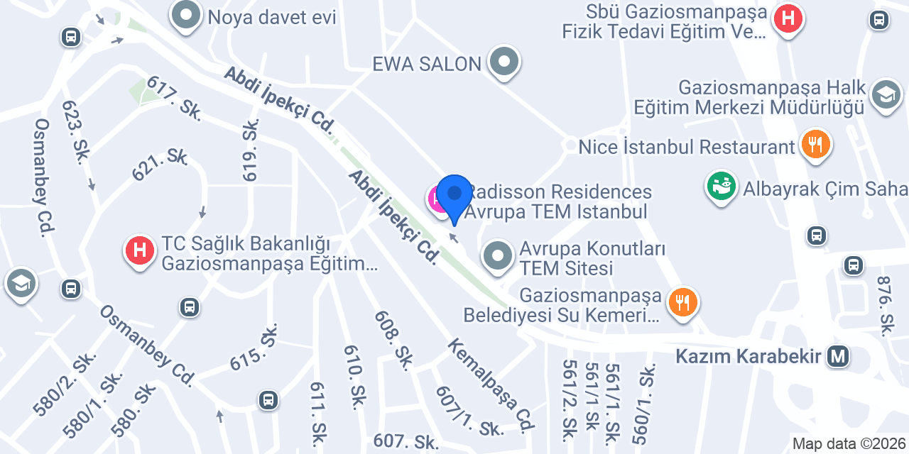 Etiler Marmaris konumu