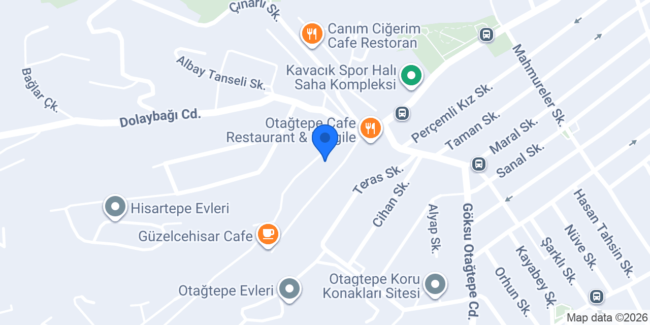 Saklıca Boutique Otel konumu